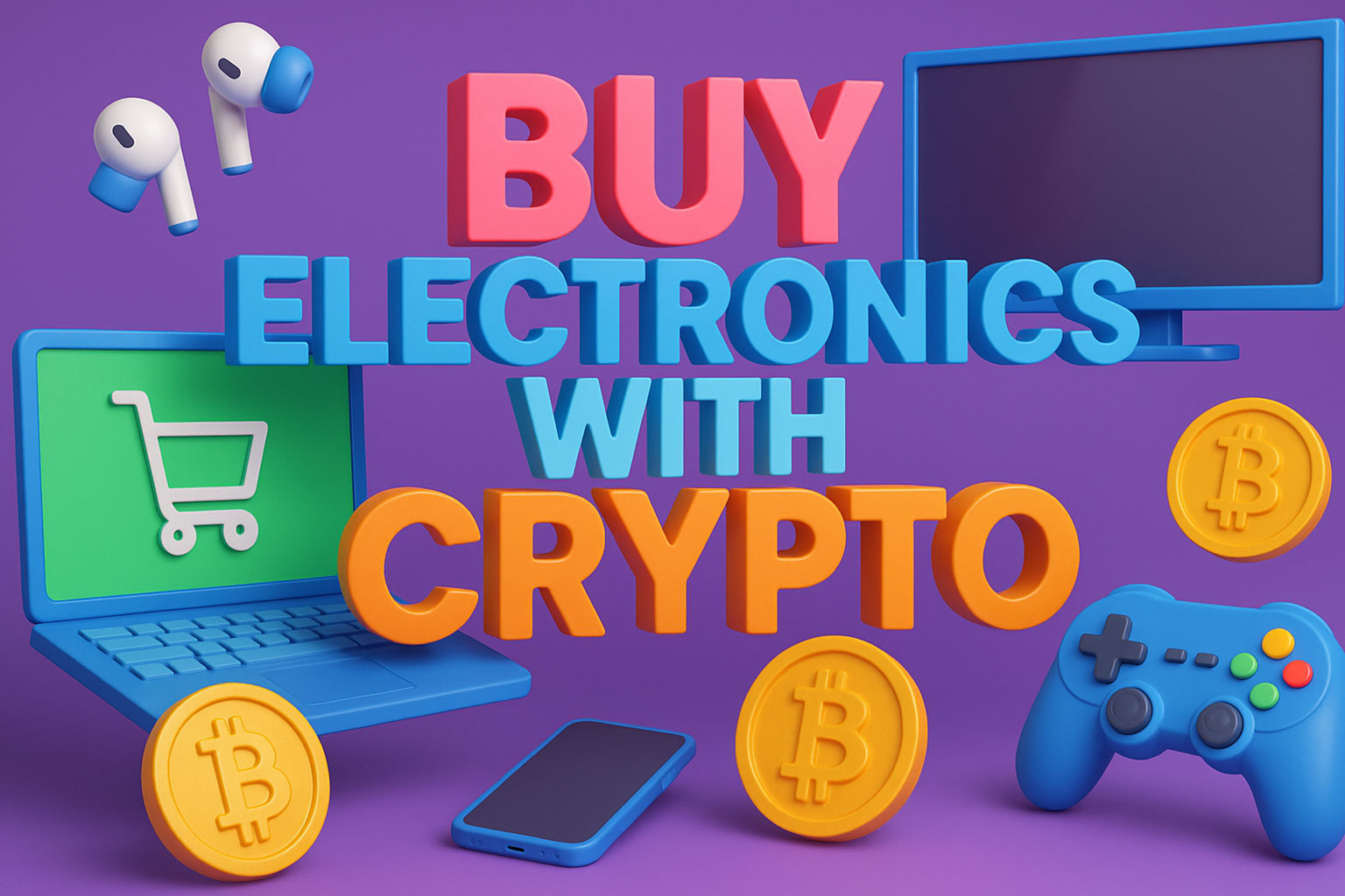 buy electronics with crypto
