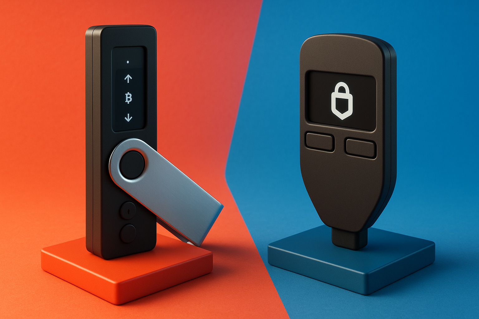 Ledger vs Trezor